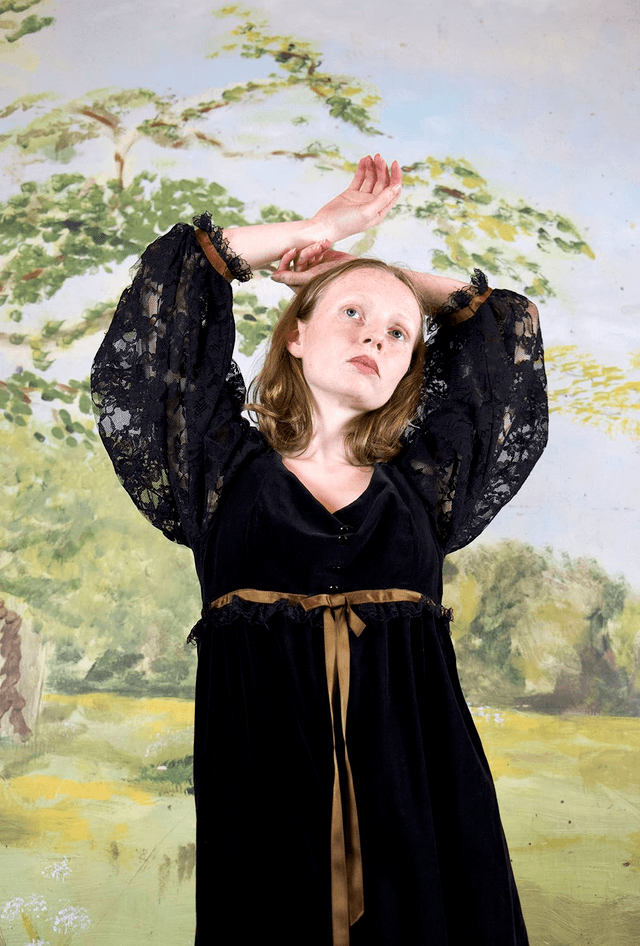 Gerald McCann Velvet Gown, 1960's - Size S