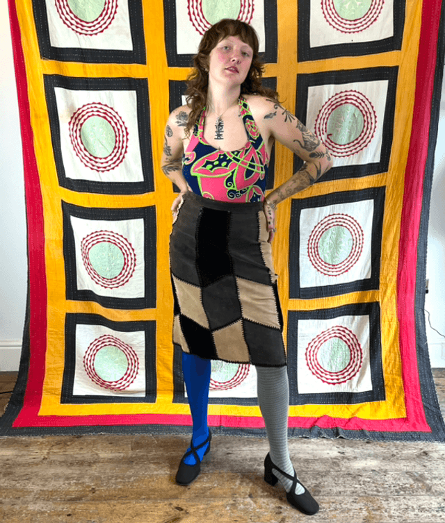Halterneck Bodysuit, 1990’s - Size M