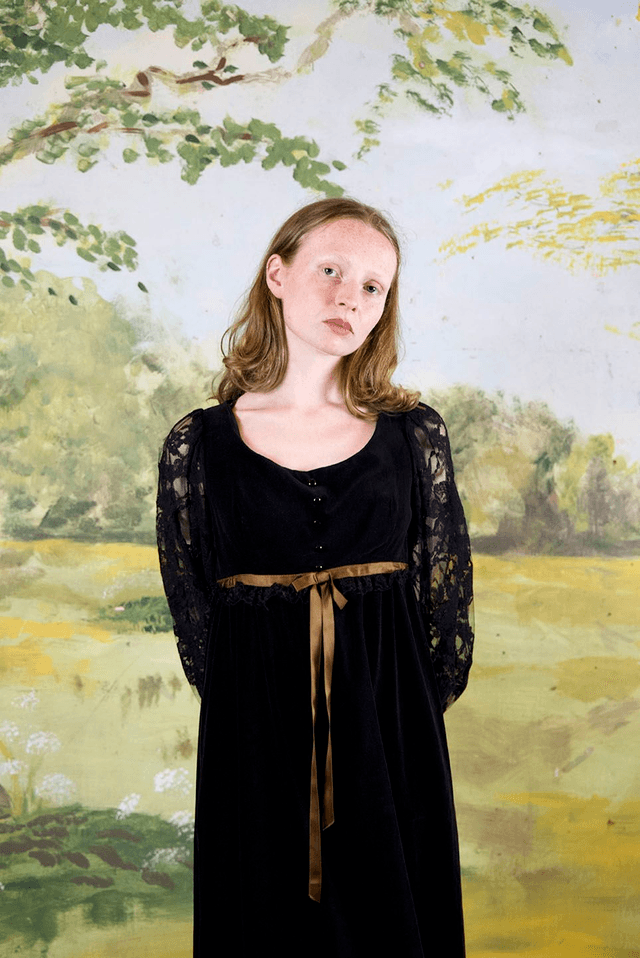 Gerald McCann Velvet Gown, 1960's - Size S